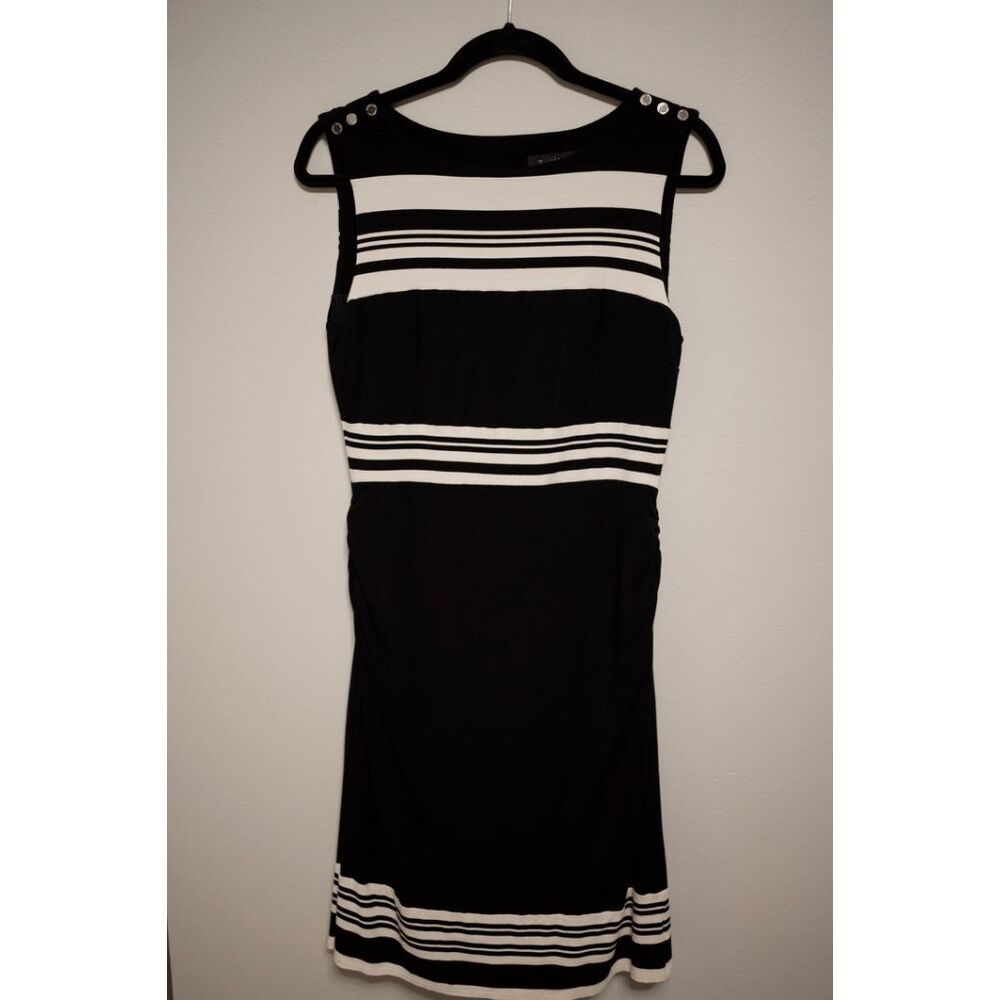 White House Black Market Striped Sheath Dress – Size S